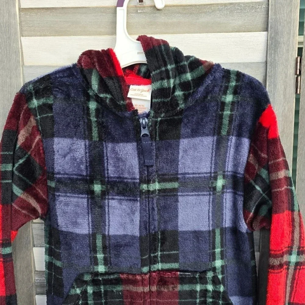 Kids' Christmas Union Suit | Cat & Jack | X Small (4/5)
